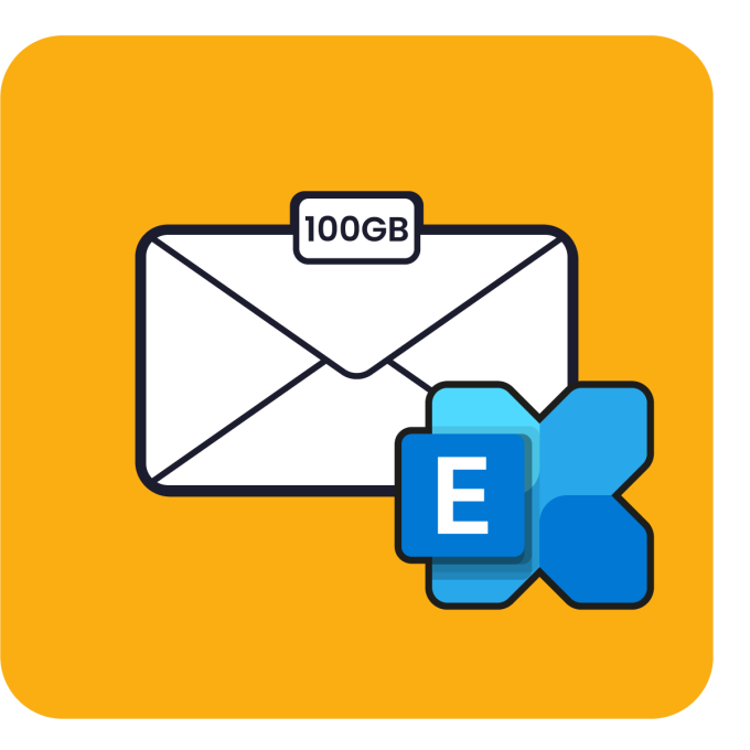 Microsoft Exchange 100GB