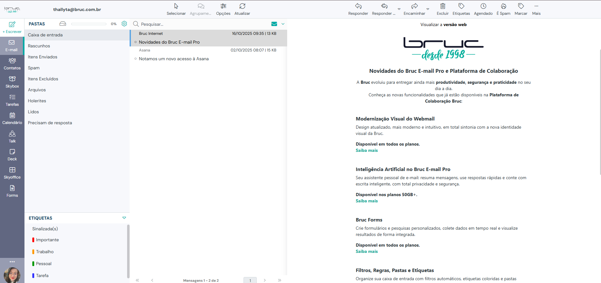 Exemplo do modo Panorâmico